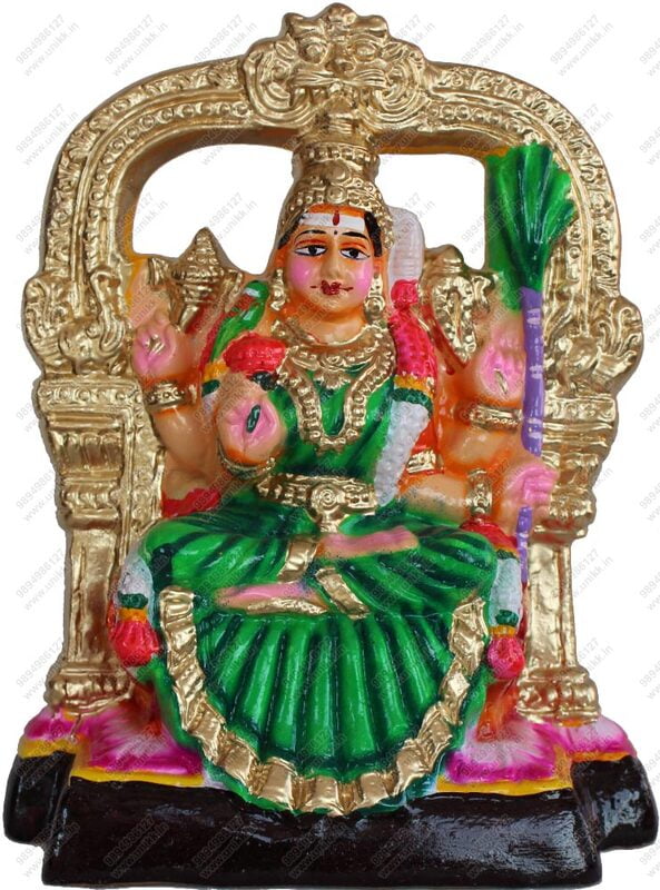 UNIKK Kamakshi Golu Doll Show Piece Made of Eco Friendly Paper Mache Multi Colour