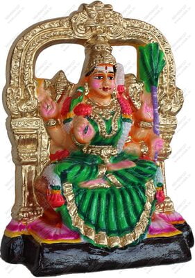 UNIKK Kamakshi Golu Doll Show Piece Made of Eco Friendly Paper Mache Multi Colour