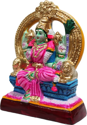 Unikk Rajarajeshwari Paper Mache Golu Doll (Multicolor)