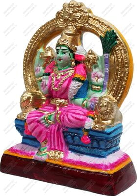 Unikk Rajarajeshwari Paper Mache Golu Doll (Multicolor)