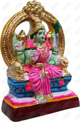 Unikk Rajarajeshwari Paper Mache Golu Doll (Multicolor)