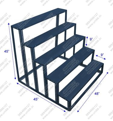 5 Steps Golu Stand with regular painting