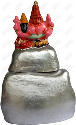 UNIKK Kailasa Parvatham Set 40 cm Height of 2 Pieces Made of Eco Friendly Paper Mache