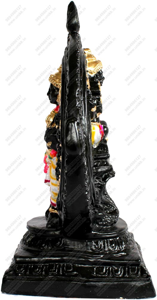 UNIKK Chakrathazhwar 38 cm Height Made of Eco Friendly Paper Mache Multicolor UNIKK Chakrathazhwar 38 cm Height Made of Eco Friendly Paper Mache Multicolor