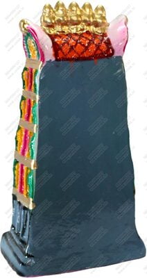 UNIKK Gopuram 34 cm Height Made of Eco Friendly Paper Mache Multicolor UNIKK Gopuram 34 cm Height Made of Eco Friendly Paper Mache Multicolor