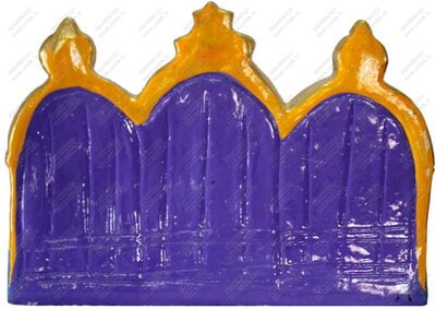 UNIKK Kanchi Peedam Set 25 cm Height of 5 Pieces Made of Eco Friendly Paper Mache Multicolor UNIKK Kanchi Peedam Set 25 cm Height of 5 Pieces Made of Eco Friendly Paper Mache Multicolor